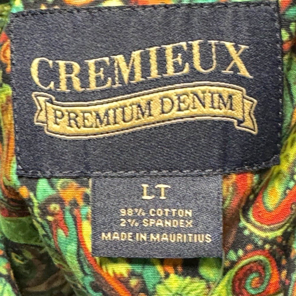 CREMIEUX Long Sleeve Shirt Men's LT Large Tall Paisley Print Button-Up Lot Of 3 - Picture 4 of 15